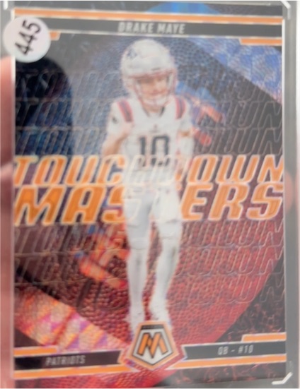 2025 Panini Mosaic #9 Drake Maye Touchdown Masters — front