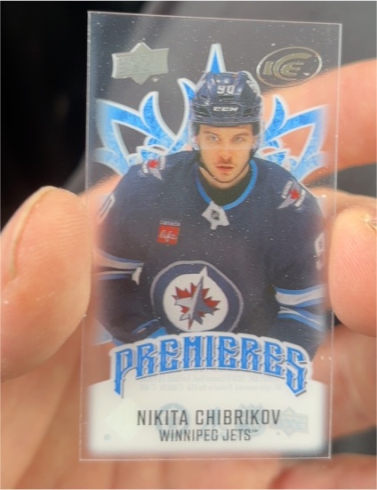 2024-25 Upper Deck Ice Premieres Mini #MP-NC Nikita Chibrikov — front