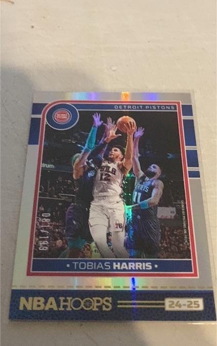 2024-25 Panini NBA Hoops #58 Tobias Harris — front