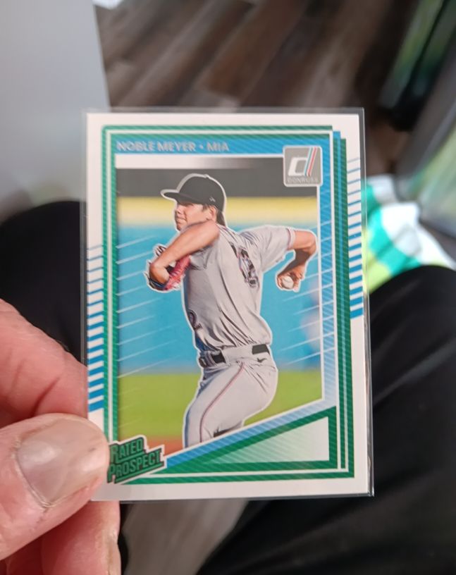 2025 Donruss #110 Noble Meyer — front