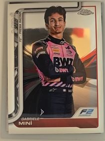 2025 Topps Chrome Formula 1 #29 Gabriele Minì — front