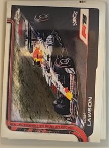 2025 Topps Chrome Formula 1 #83 Liam Lawson — front