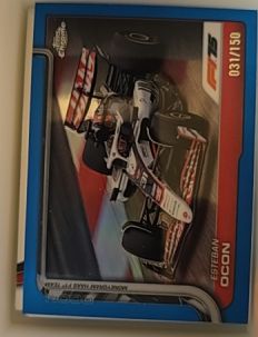 2025 Topps Chrome Formula 1 #85 Esteban Ocon — front