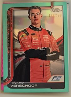 2025 Topps Chrome Formula 1 #25 Richard Verschoor — front