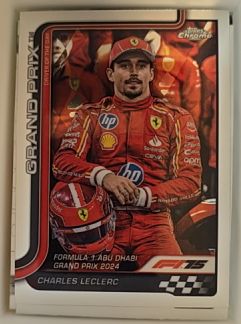 2025 Topps Chrome Formula 1 #145 Charles Leclerc — front