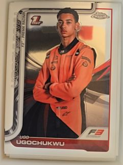 2025 Topps Chrome Formula 1 #45 Ugo Ugochukwu — front