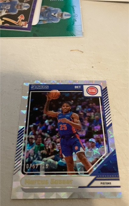2024-25 Panini Donruss #9 Marcus Sasser — front