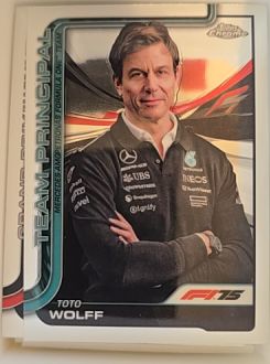 2025 Topps Chrome Formula 1 #195 Toto Wolff — front