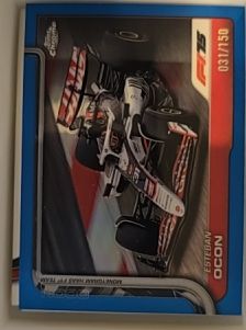 2025 Topps Chrome Formula 1 #85 Esteban Ocon — front