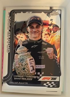 2025 Topps Chrome Formula 1 #134 Oscar Piastri — front