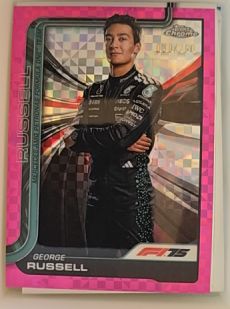 2025 Topps Chrome Formula 1 #7 George Russell — front