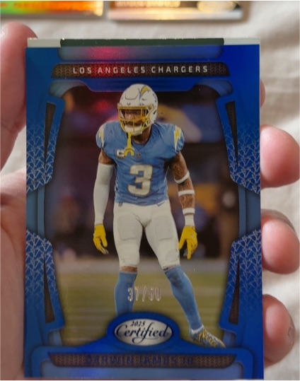 2025 Panini Certified #57 Derwin James Jr. Los Angeles Chargers — front