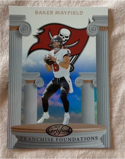 2025 Panini Certified Franchise Foundations #FFO-BMD Baker Mayfield — front