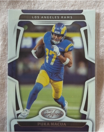 2025 Panini Certified #59 Puka Nacua — front
