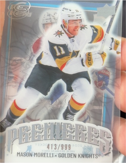 2024-25 Upper Deck Ice Premieres #181 Mason Morelli — front