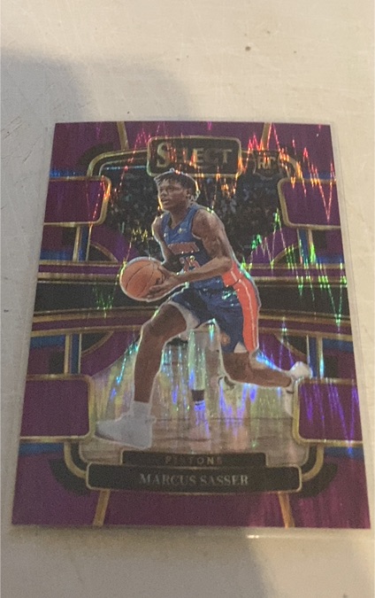 2023-24 Panini Select #70 Marcus Sasser — front