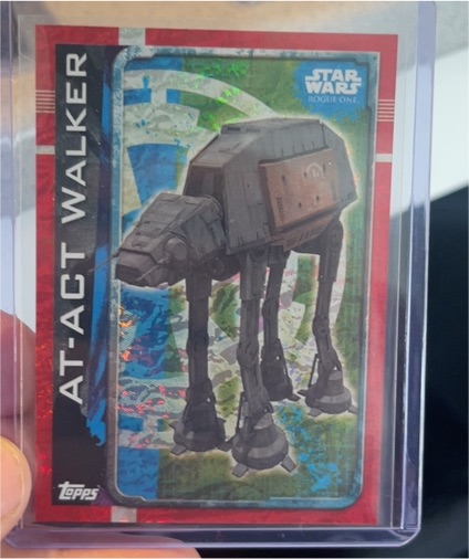 2024 Topps Star Wars Hyperspace Galactic Eras #GE-11 AT-ACT Walker — front