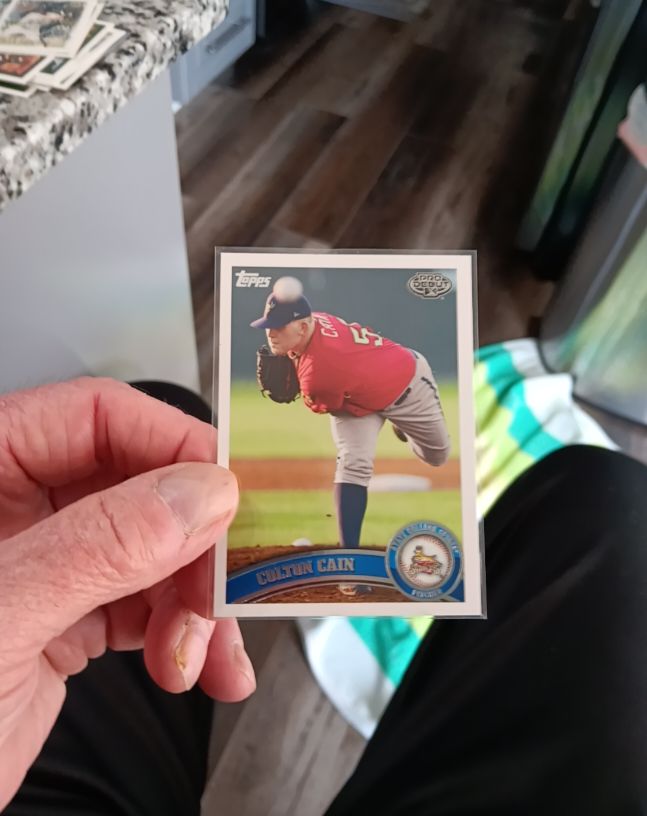 2011 Topps Opening Day #DE-1 Colton Cain — front