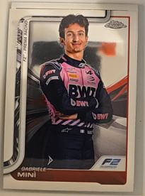 2025 Topps Chrome Formula 1 #29 Gabriele Minì — front