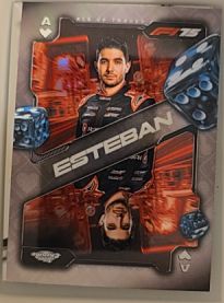 2025 Topps Chrome Formula 1 #SCA-8 Esteban Ocon Ace of Trades — front