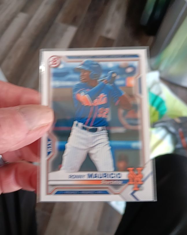 2021 Bowman #BP-23 Ronny Mauricio — front