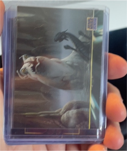 1994 Topps Star Wars Galaxy Series 2 #143 A Giant Swamp Slug — front