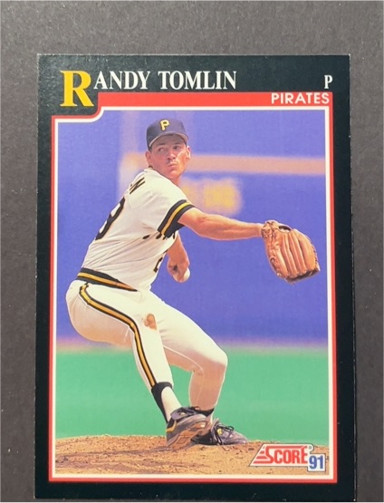 1991 Score #782 Randy Tomlin — front