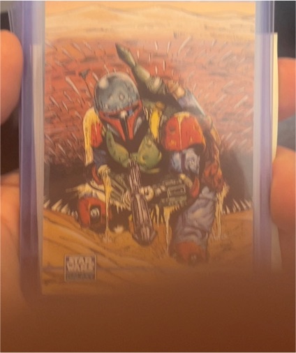 1995 Topps Star Wars Galaxy #322 Boba Fett — front