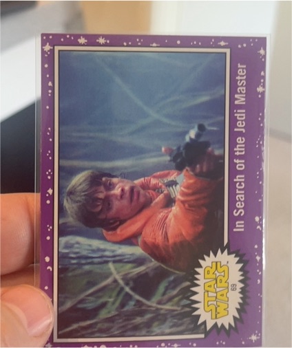 2017 Topps Star Wars Journey to The Last Jedi #68 Luke Skywalker In Search of the Jedi Master — front