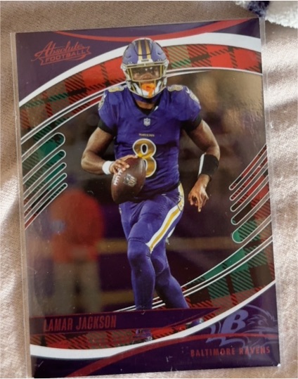 2025 Panini Absolute #97 Lamar Jackson — front