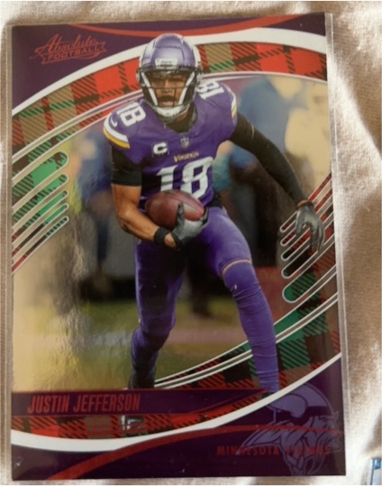2025 Panini Absolute #5 Justin Jefferson — front