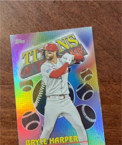 2026 Topps Series 1 #TOG-18 Bryce Harper Titans Of The Game — front