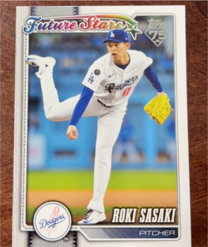 2026 Topps Series 1 #66 Roki Sasaki Future Stars — front