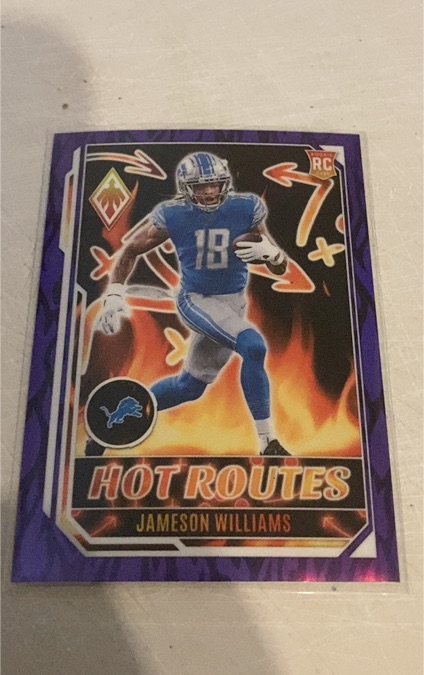 2022 Panini Phoenix #HR-4 Jameson Williams — front
