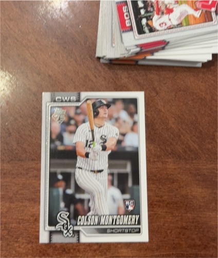 2026 Topps Series 1 #157 Colson Montgomery — front