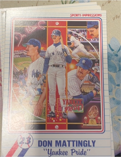 1990 Sports Impressions #23 Don Mattingly Yankee Pride — front