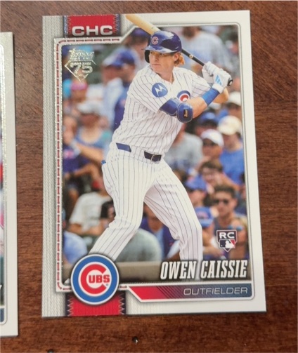 2026 Topps Series 1 #233 Owen Caissie — front