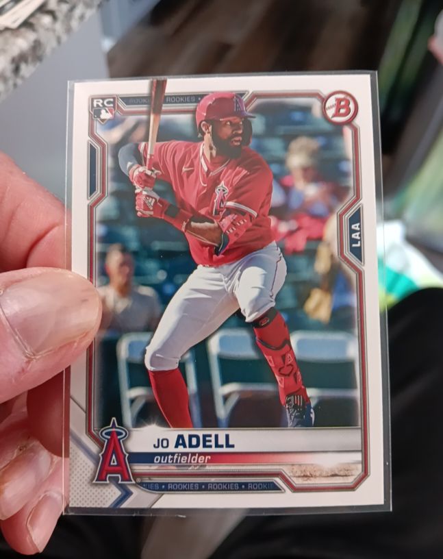 2021 Bowman #10 Jo Adell — front