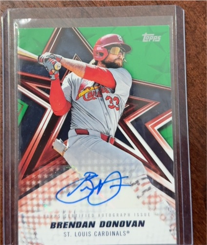 2025 Topps #Brendan Donovan St. Louis Cardinals — front