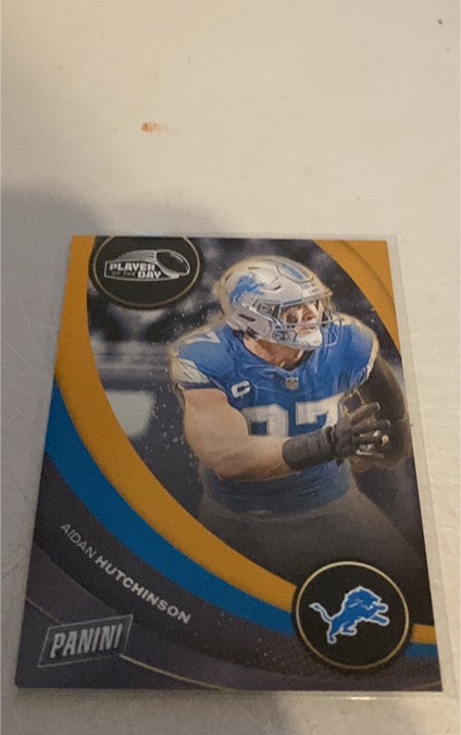 2024 Panini Player of the Day #97 Aidan Hutchinson — front