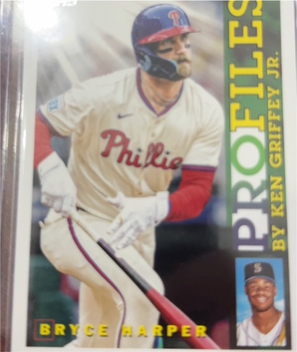 2026 Topps Series 1 #TP-19 Bryce Harper Profiles Philadelphia Phillies — front