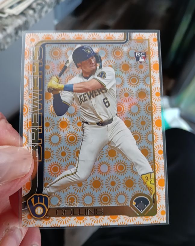 2025 Topps Series 2 #657 Isaac Collins — front