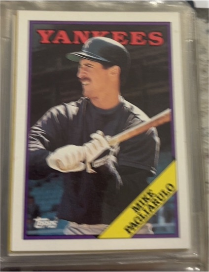 1988 Topps #435 Mike Pagliarulo — front