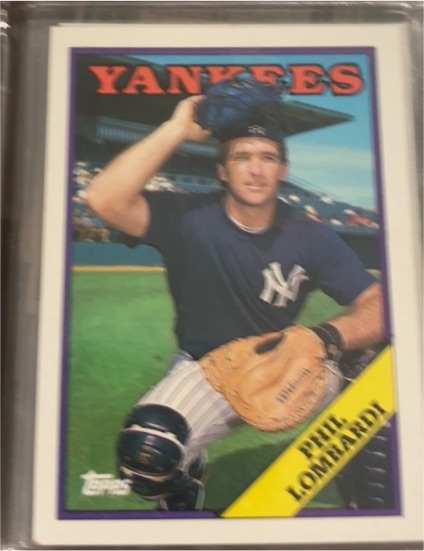 1988 Topps #283 Phil Lombardi — front