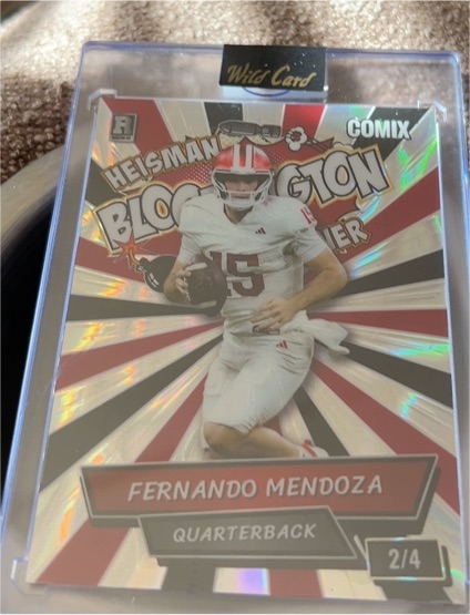 2025 Wild Card Comix #2/4 Fernando Mendoza — front