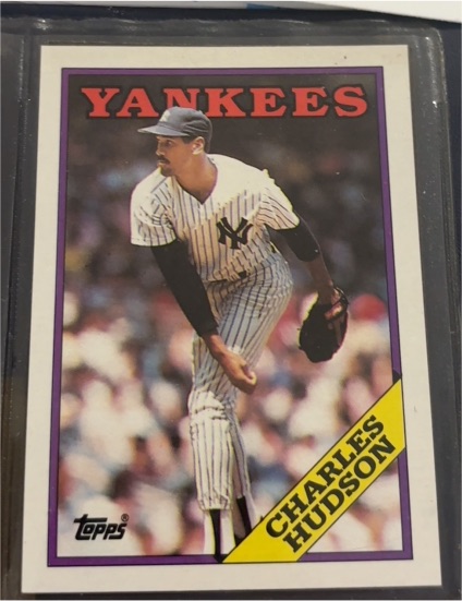 1988 Topps #636 Charles Hudson — front