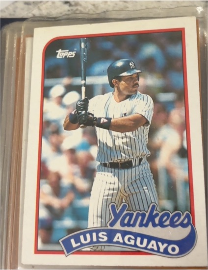 1989 Topps #561 Luis Aguayo — front