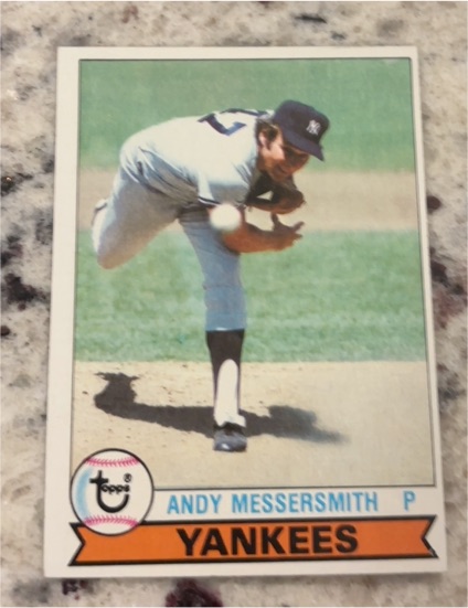 1979 Topps #278 Andy Messersmith New York Yankees — front