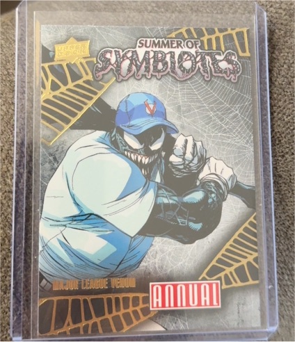 2023-24 Upper Deck Marvel Annual #SY-18 Major League Venom — front