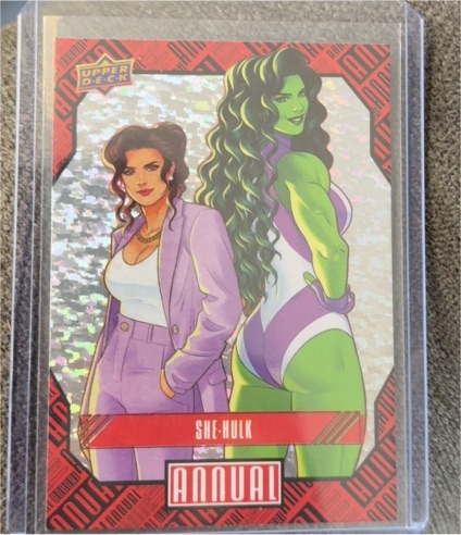 2023-24 Upper Deck Marvel Annual #77 She-Hulk — front